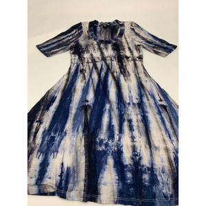 Robert Michaels Dress Short Sleeve Blue XS Women's A33